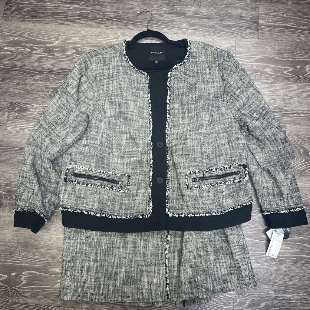 Rachel Roy Tweed Jacket JACKETS 22w NWT
