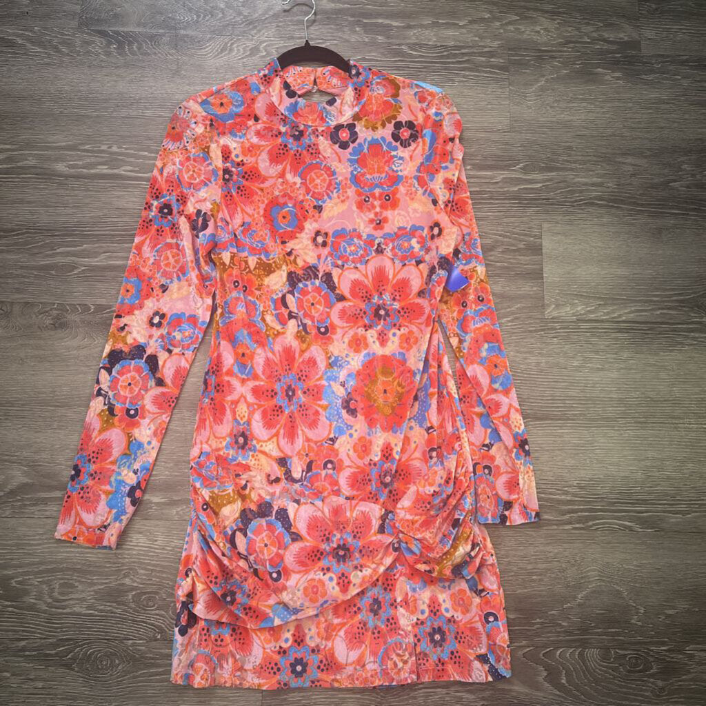 Free People Velvet Longsl DRESSES Medium