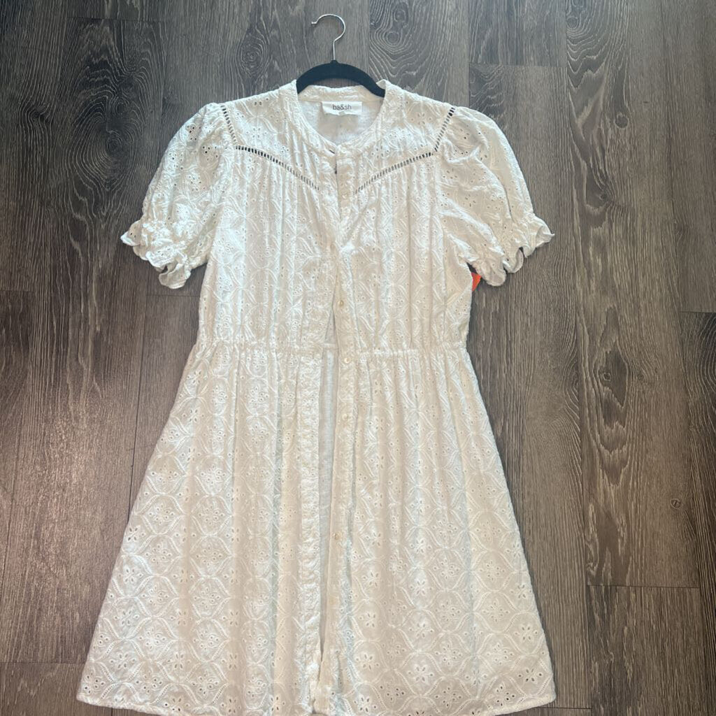 Ba&sh Eyelet Button Up DRESSES 1 (US S)