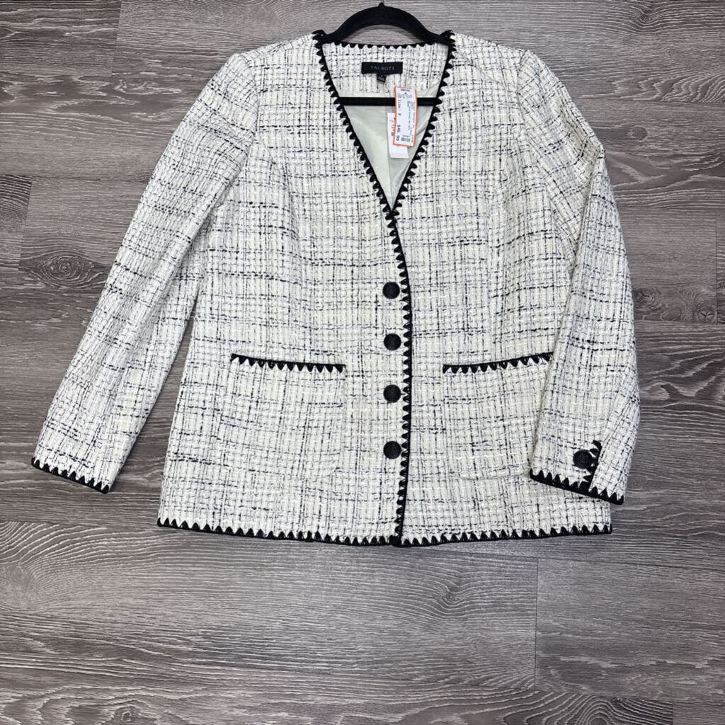 Talbots NWT Tweed Blazer JACKETS 8