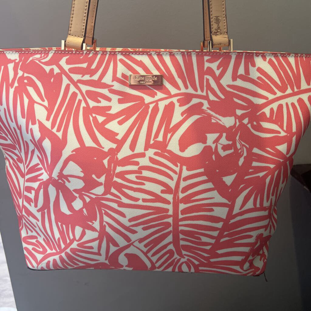 Kate Spade Print Leather HANDBAGS Tote
