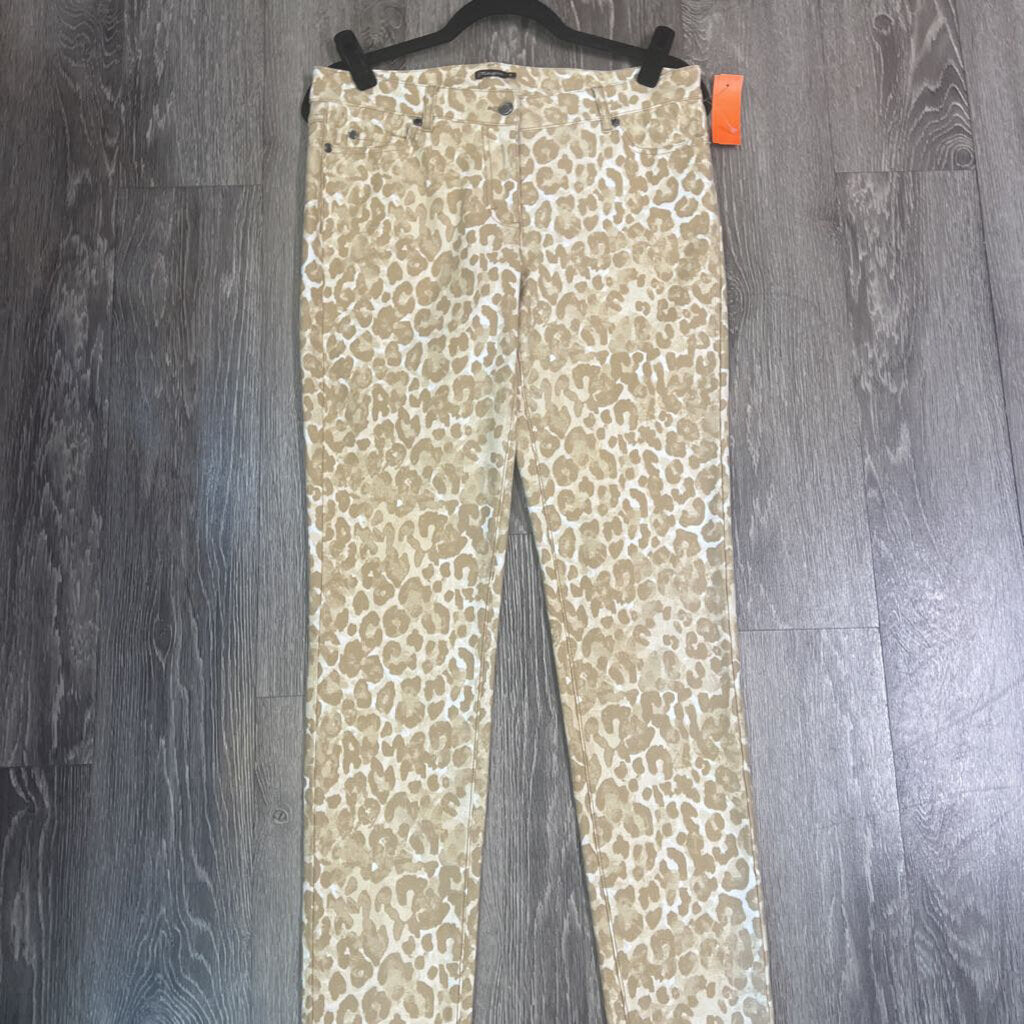 J McLaughlin animal print PANTS 8