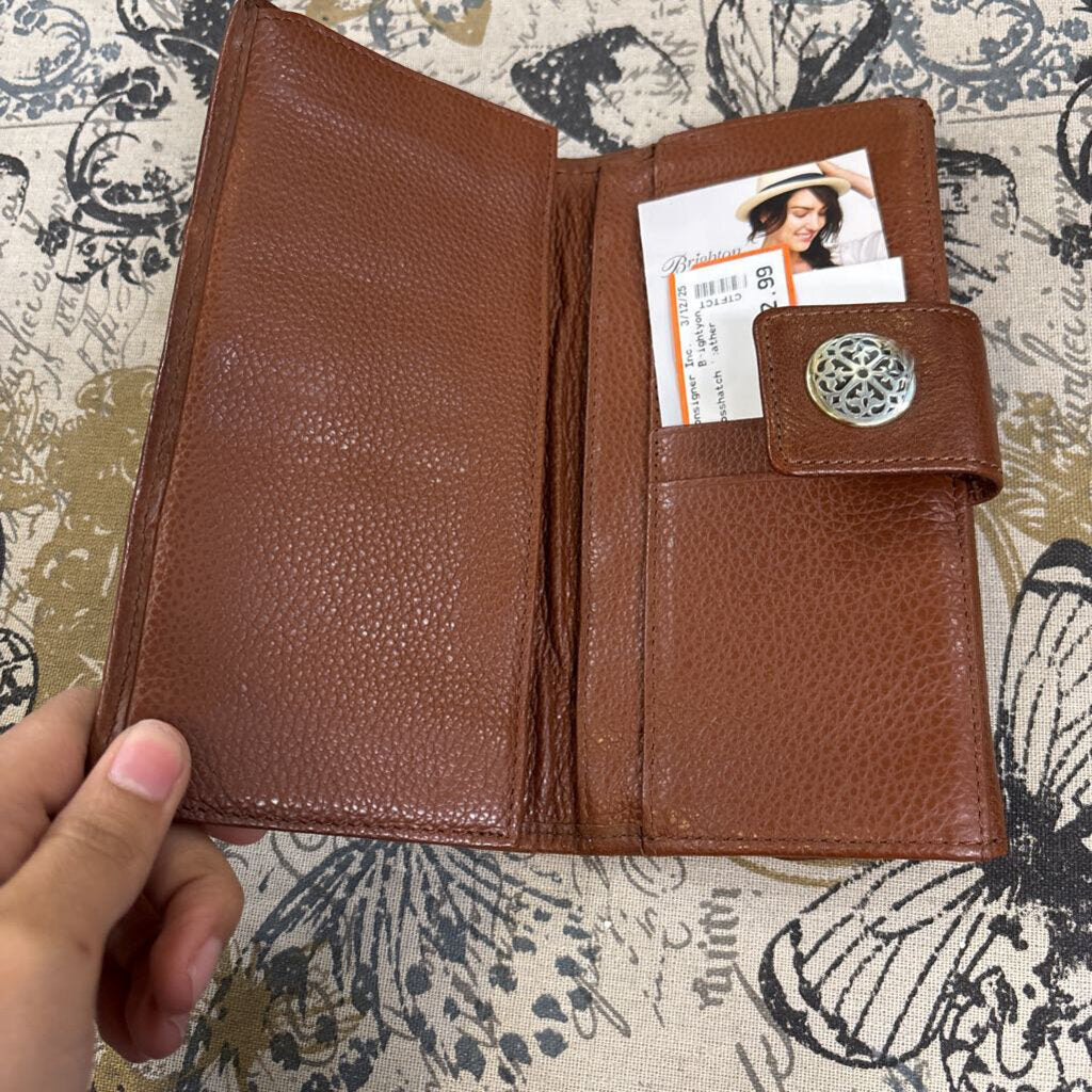 Ferrara Crosshatch leather WALLETS wallet