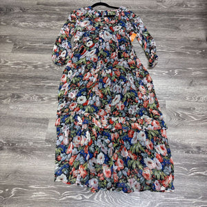 Anthropologie Floral long DRESSES S