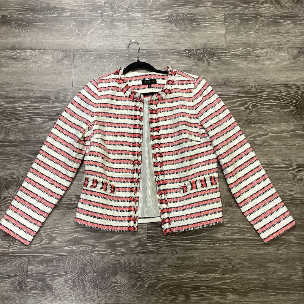 Talbots NWT Striped JACKETS 10