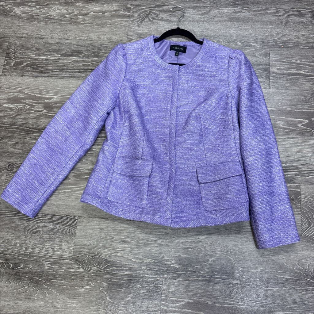 Talbots Tweed Snap Uo Lady JACKETS 10