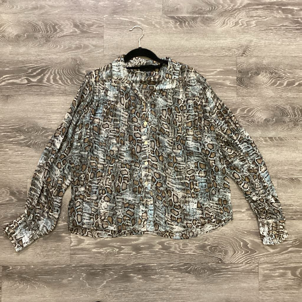 Fifteen Twenty Leopard Metallic TOPS M