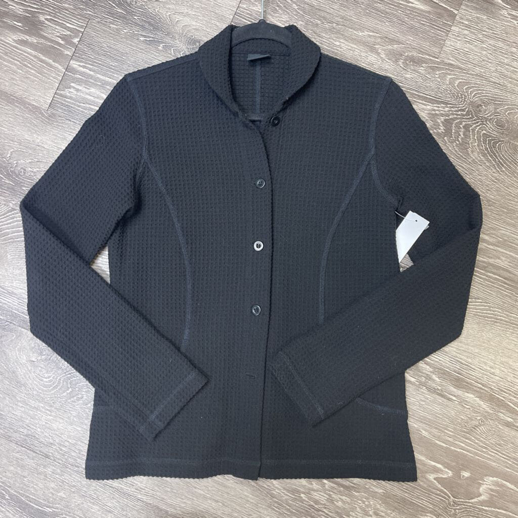 Eileen Fisher Thin Bttn Up Squares JACKETS S/M