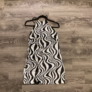 No Label NWT Sequin Halter DRESSES M
