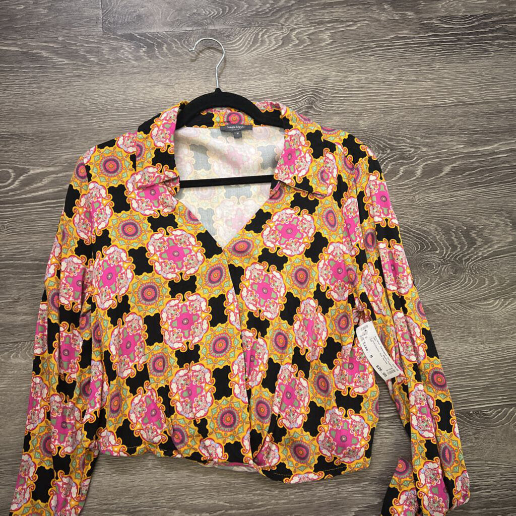 Haute Hippie V neck/Collar TOPS M