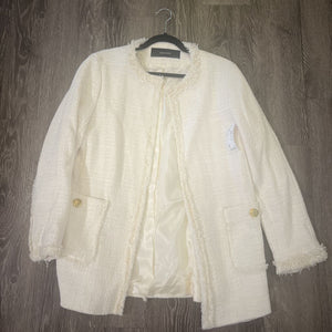 Zara Twill blazer JACKETS L
