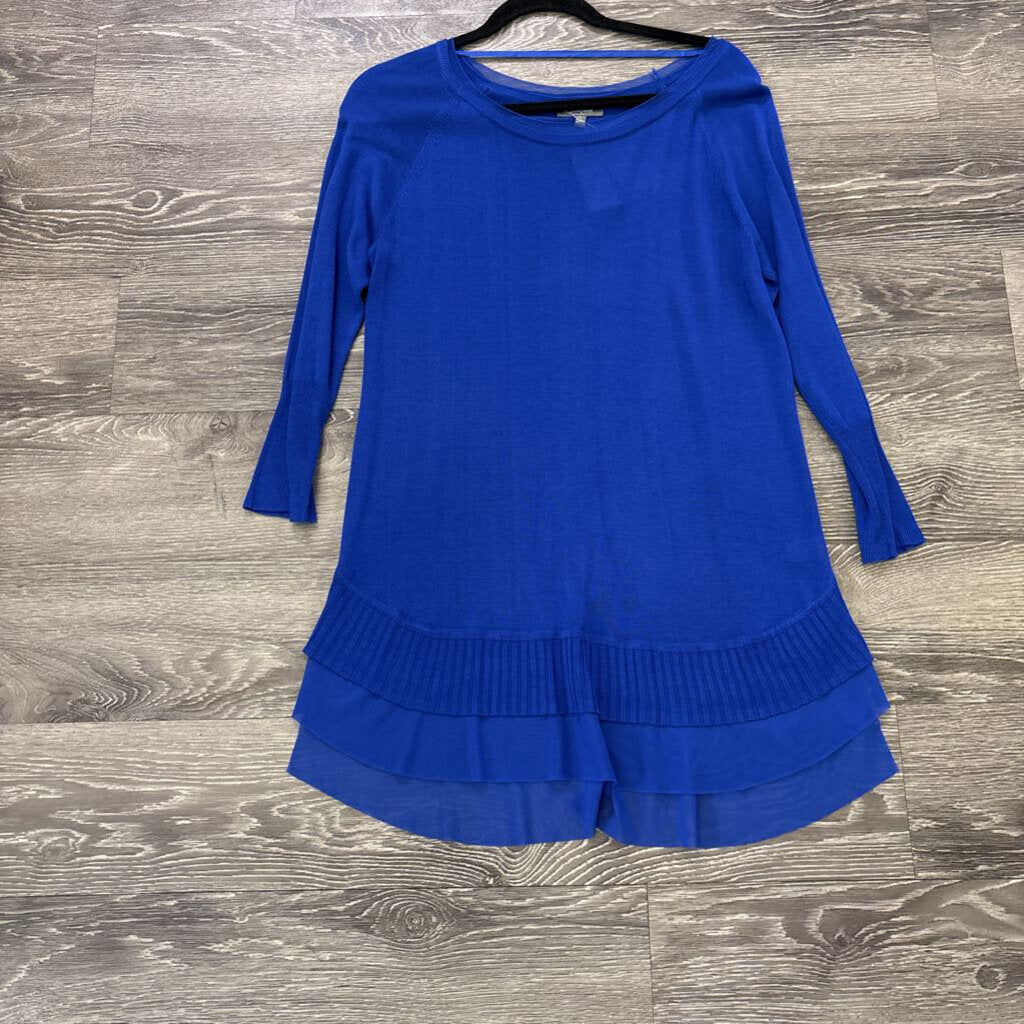 Neiman Marcus Sheer bottom SWEATERS L