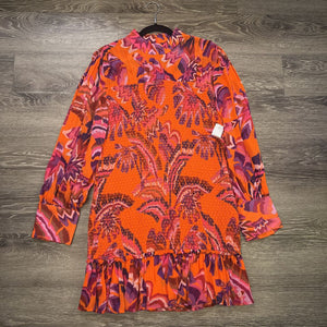 Farm Rio Gathered floral print DRESSES L
