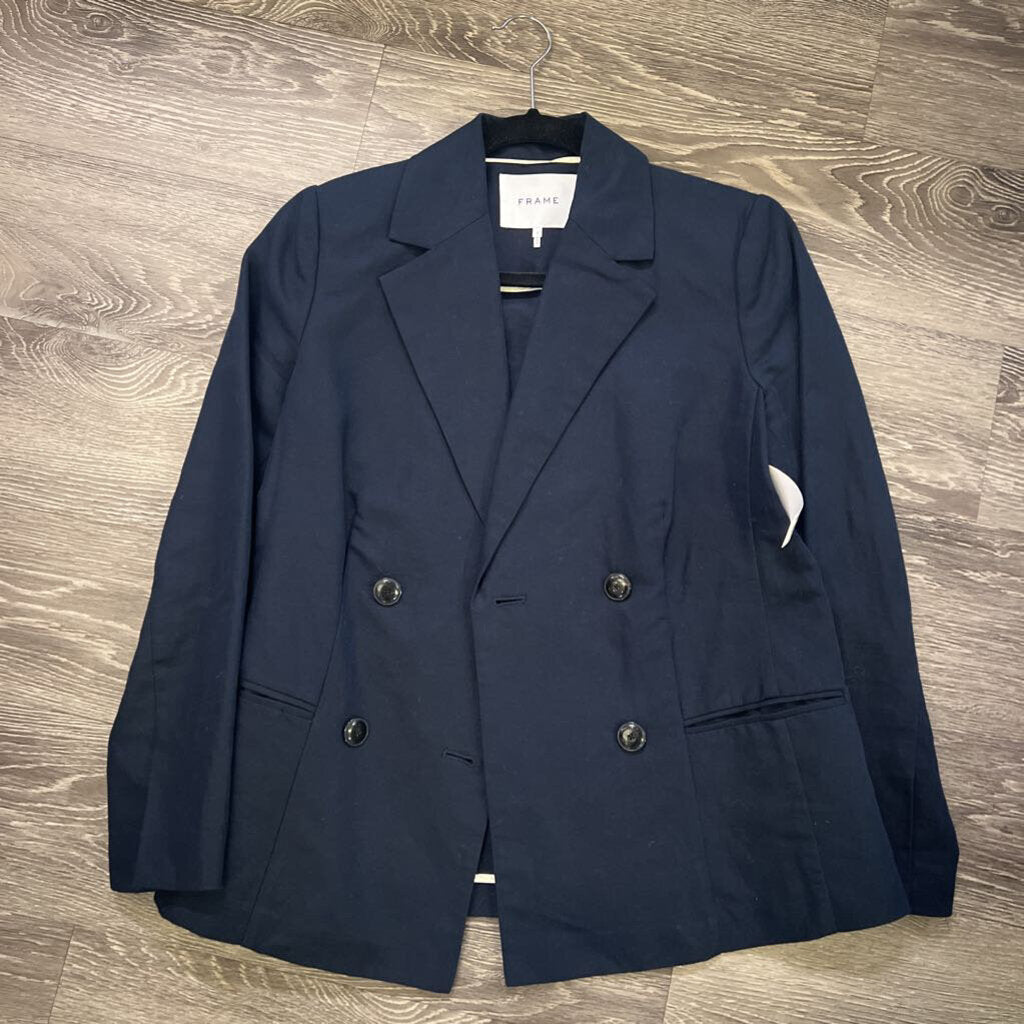 Frame Linen Dbl Breast JACKETS 0