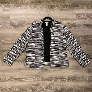 Chicos Horizontal Stripes/Open JACKETS 2