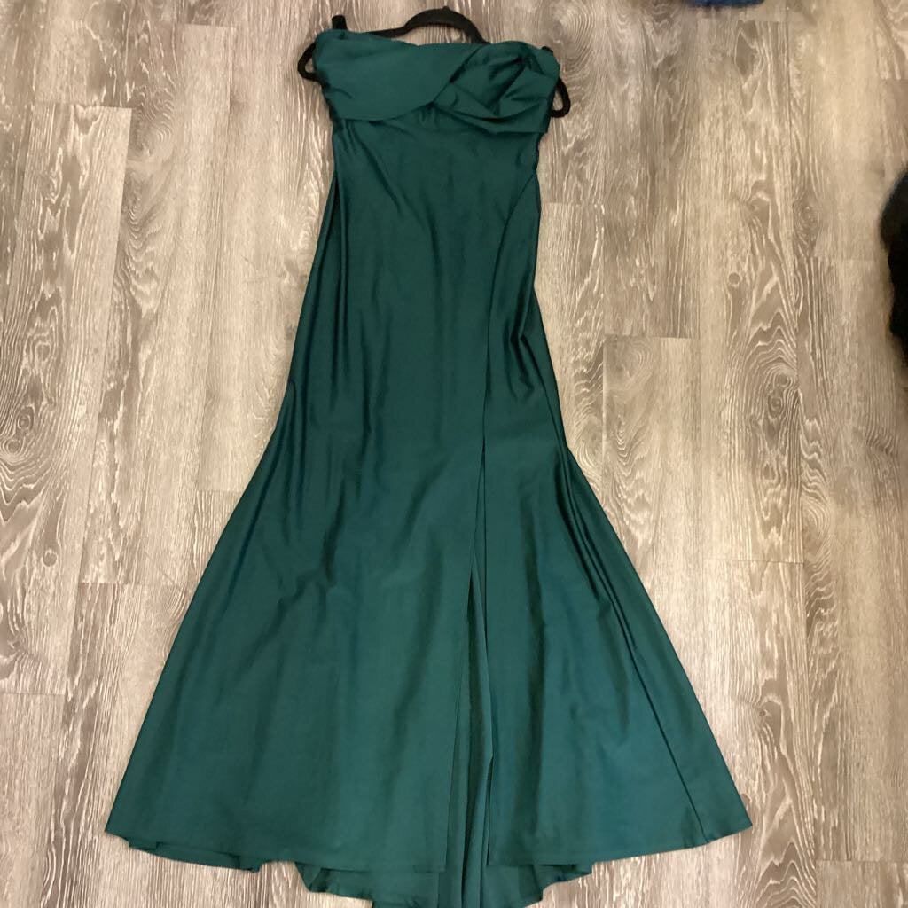 Jump Apparel Strapless/High Slit EVENING 7/8