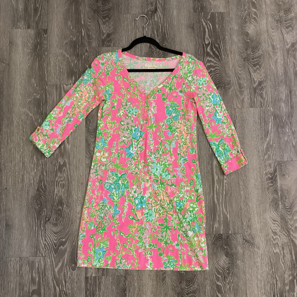 Lilly Pulitzer Cotton Print Sheath DRESSES S