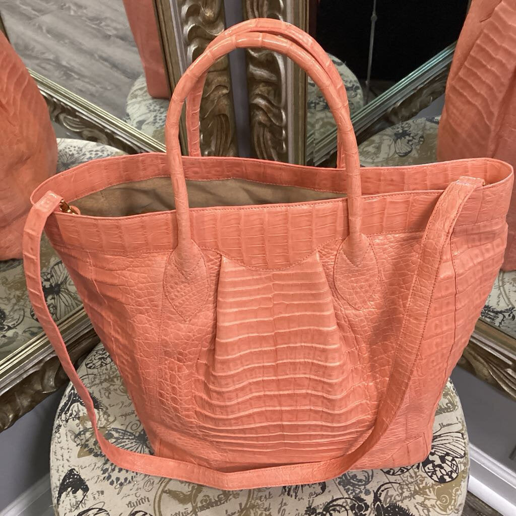 Nancy Gonzales Genuine Croc Tote HANDBAGS XL