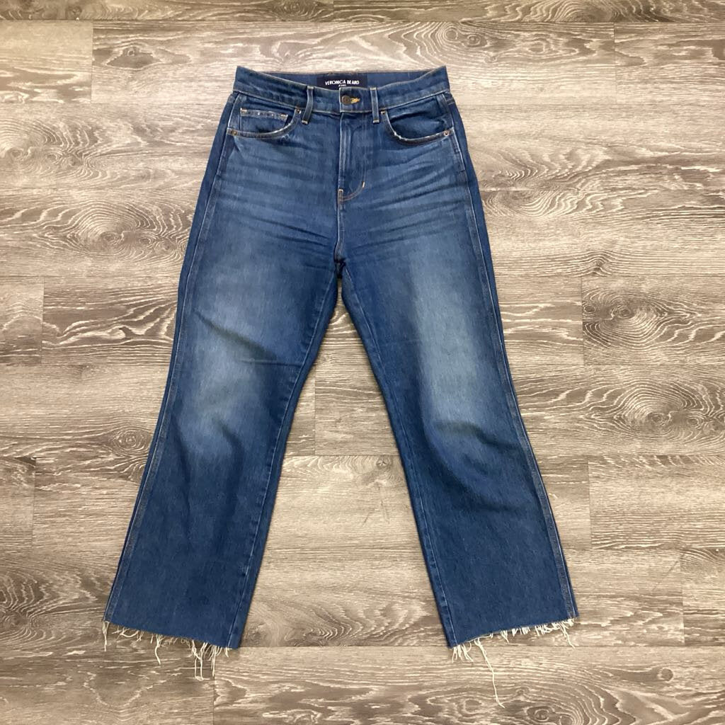 Veronica Beard wide leg solid JEANS 27