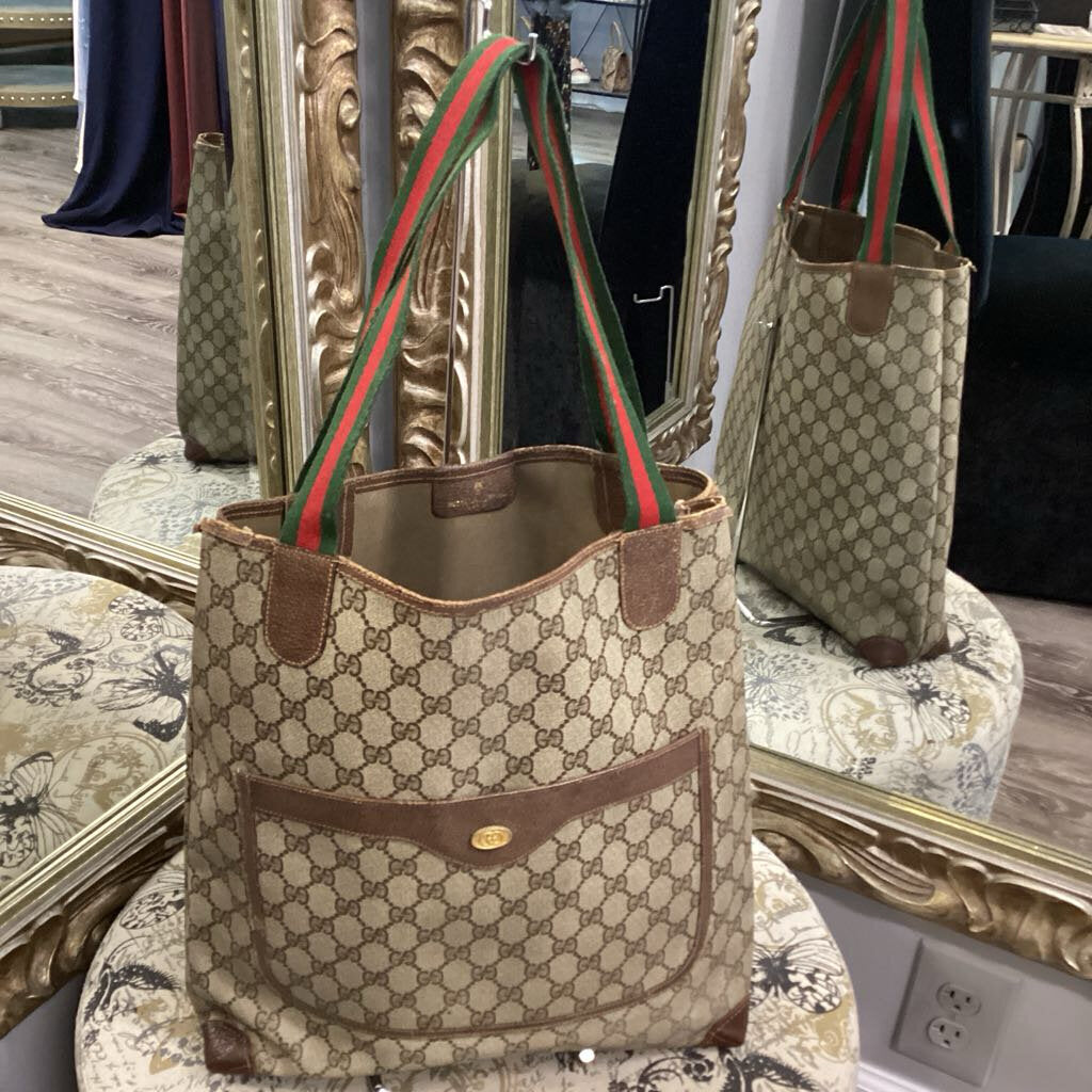 Gucci AS IS Tote HANDBAGS Lg