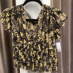 Free People SS Sheer Crop TOPS S