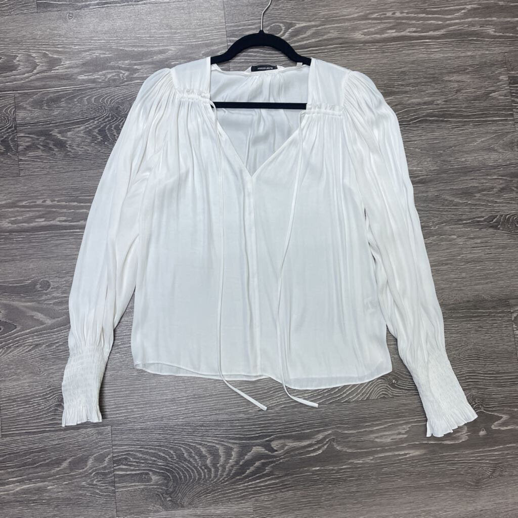 Rebecca Taylor Gathered Cuffs/Tie TOPS s
