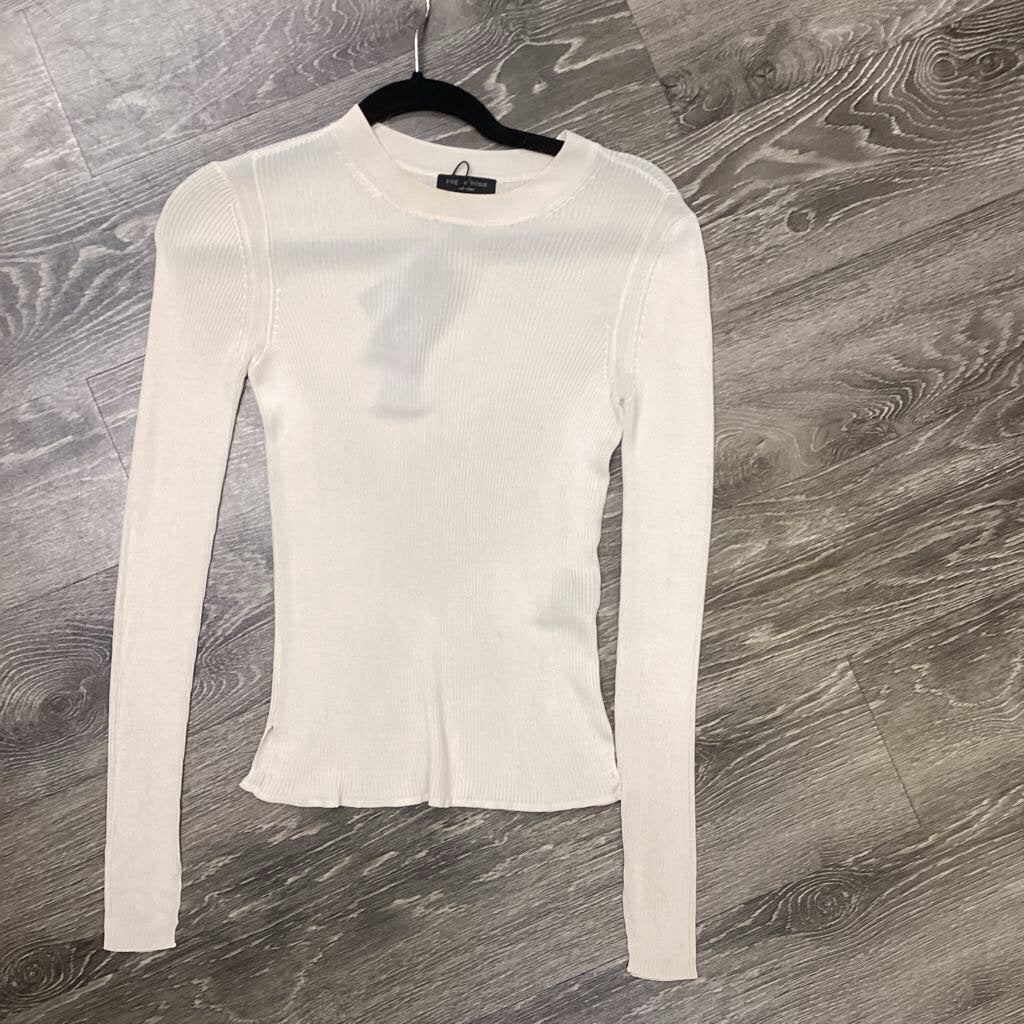 Rag & Bone NWT Ribbed LS TOPS XXS