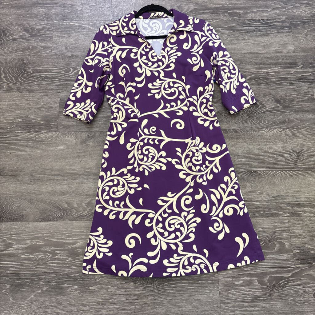 J McLaughlin Scroll Print DRESSES S
