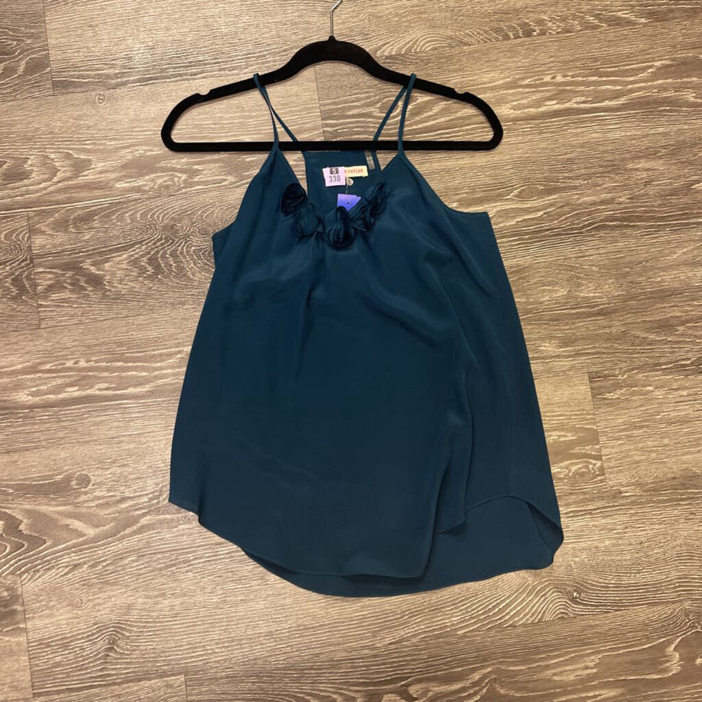 Rebecca Taylor Silk Tank w/Ruffle TOPS 4