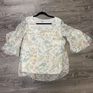 Giusy Silk Floral TOPS M