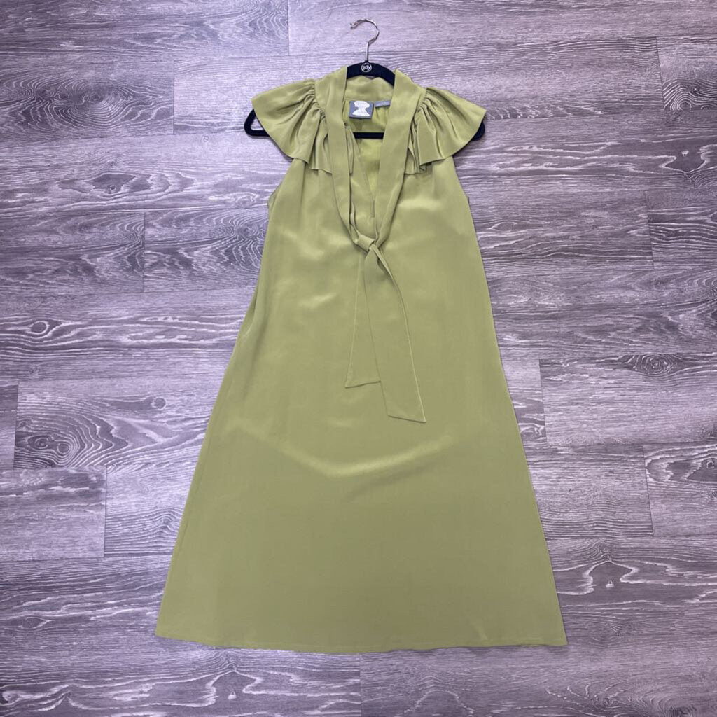 Girls from Savoy Ruffle Slv Tie Neck DRESSES 6