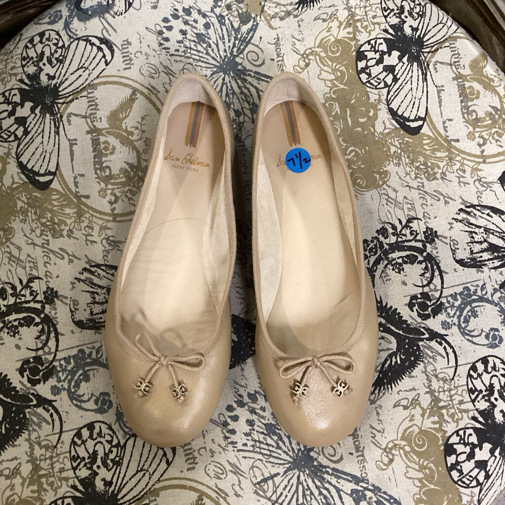 Sam Edelman Leather Flats SHOES 7.5