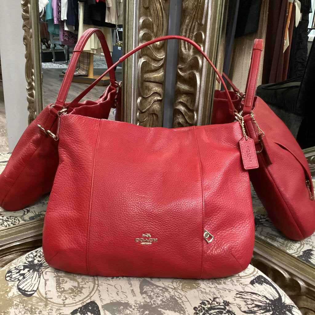 Coach Pebbled HANDBAGS M
