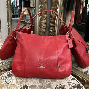 Coach Pebbled HANDBAGS M