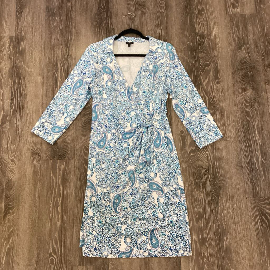 Talbots Paisley Wrap DRESSES L