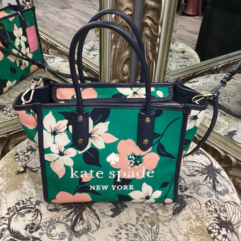 Kate Spade NWT Floral Canvas HANDBAGS Tote