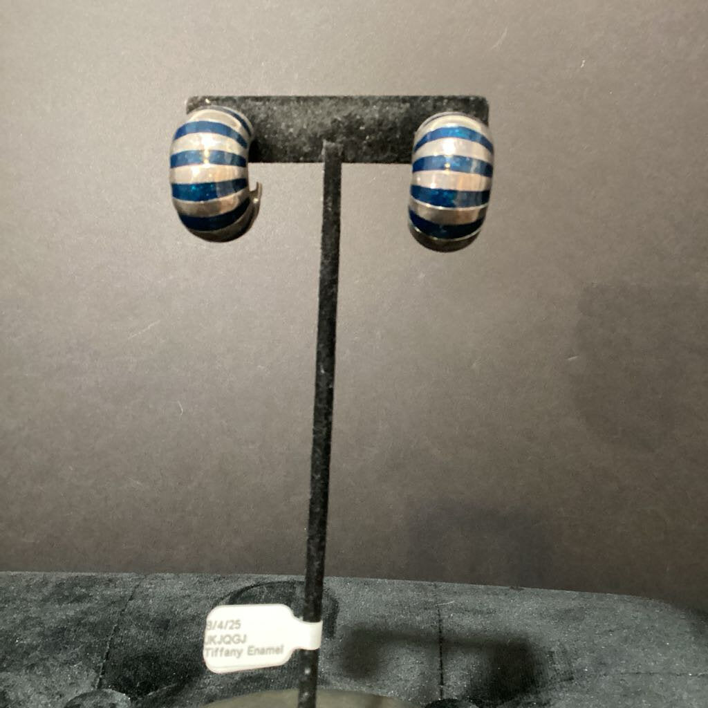 Tiffany & Co. Tiffany Enamel Shrimp EARRINGS