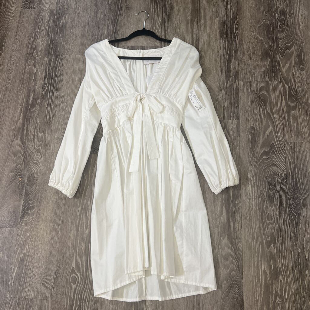 Kasia Tie Front Longsleeve DRESSES S