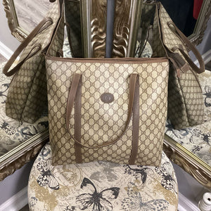 Gucci Canvas Tote HANDBAGS XL