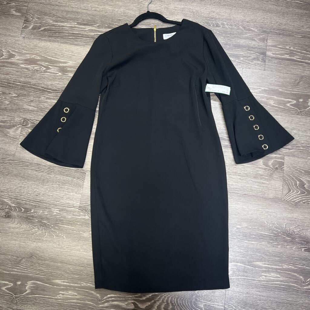 Carmen Marc Valvo Gold Circles on Sleeve DRESSES 4