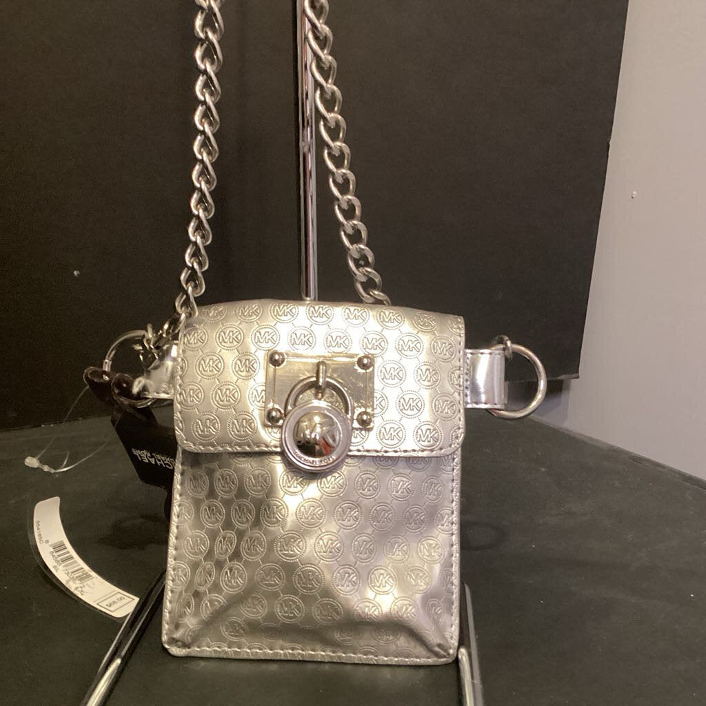 MK w/Chain Metallic Phone/ID ACCESSORIES NWT