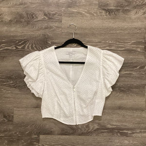 Derek Lam 10 Crosby Eyelet Zipper TOPS 8
