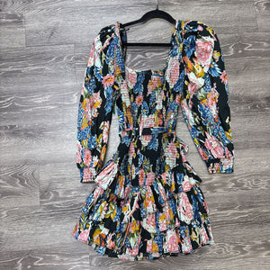 Love The Label Floral Tiered DRESSES M