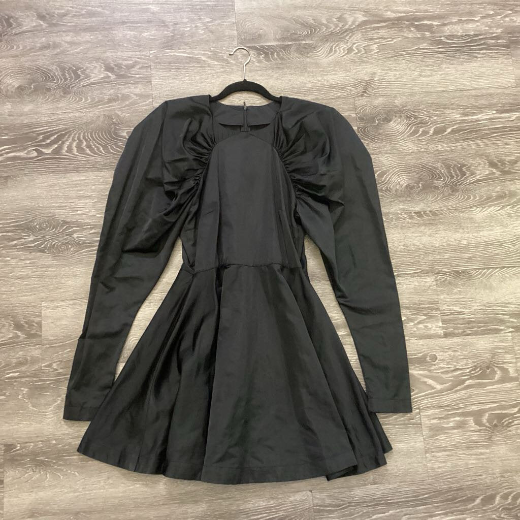 Rotate Pleated Satin DRESSES M