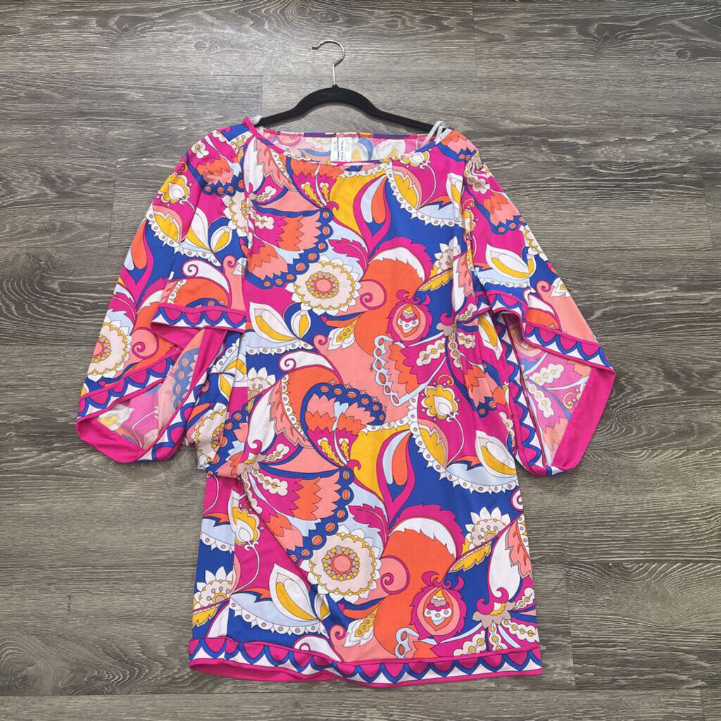 Trina Turk Patterned Tunic DRESSES L