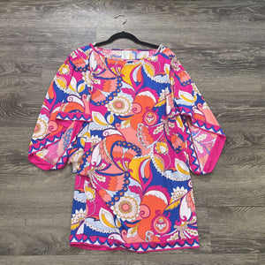 Trina Turk Patterned Tunic DRESSES L