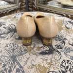 Load image into Gallery viewer, Ferragamo Closed Toe Block Heel SHOES 7.5
