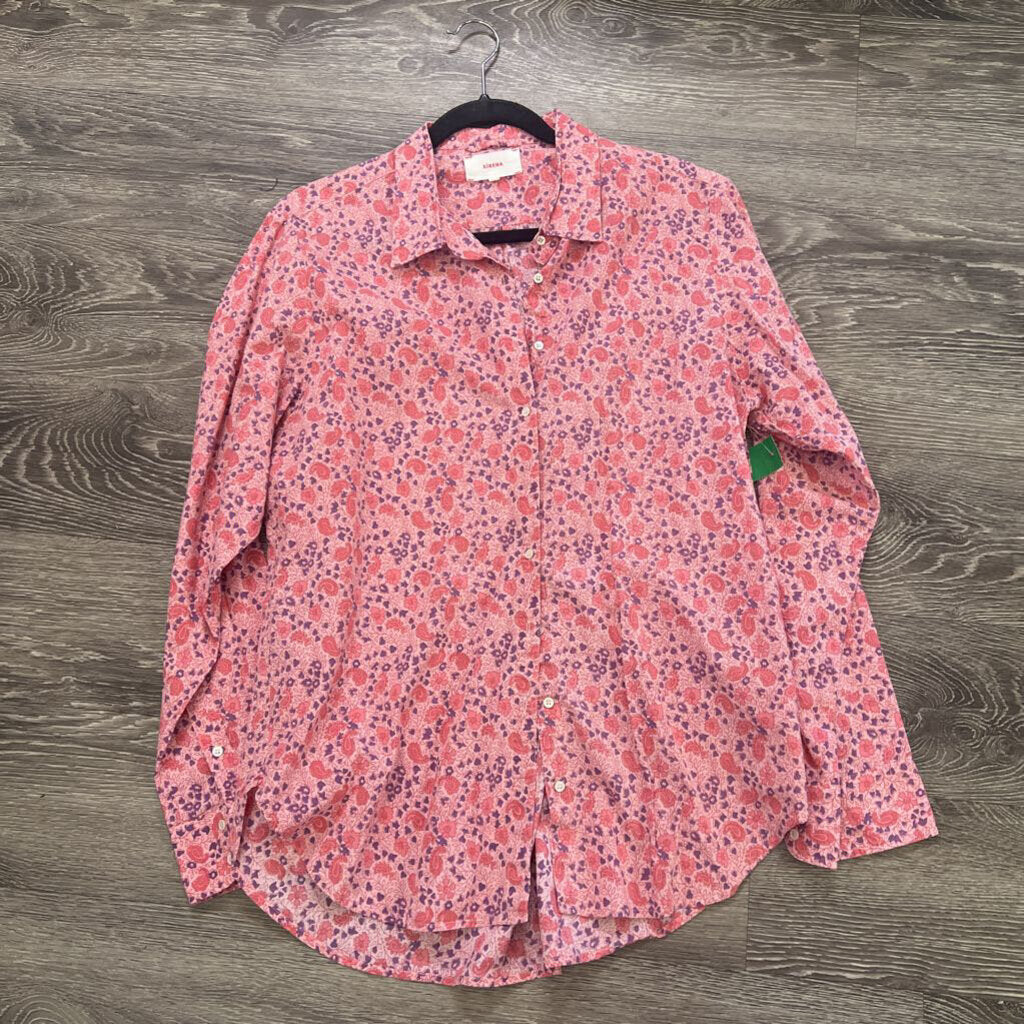 XIRENA Floral button up TOPS L