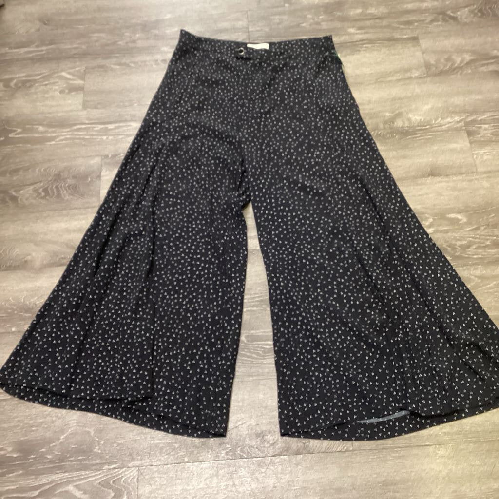 Anthropologie Dots Flowy PANTS 14
