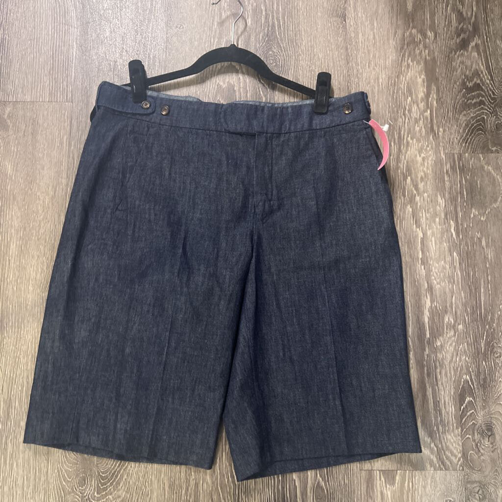 Max Mara NWT Denim Long SHORTS 12